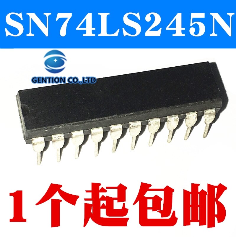 Ʈù SN74LS245N 74LS245 HD74LS245P DIP20 10PCS,   100% ű  